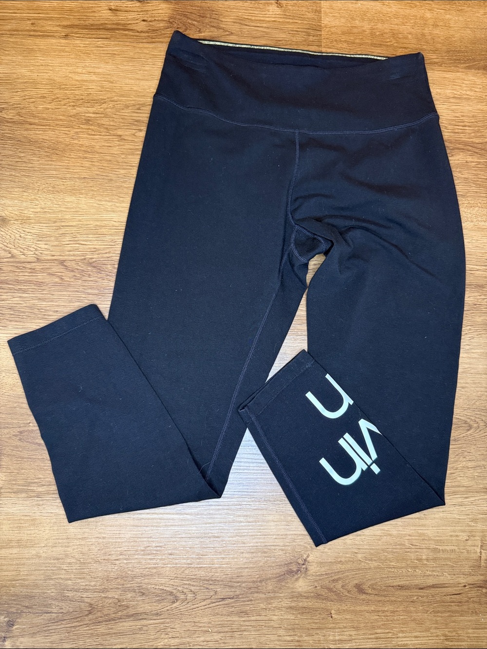 Calvin Klein Performance Stretch Leggings Yoga Workout Athleisure Black Womens M